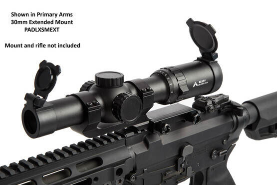 The Primary Arms 1-8x24mm illuminated optic is compatible with a wide variety of scope mounts